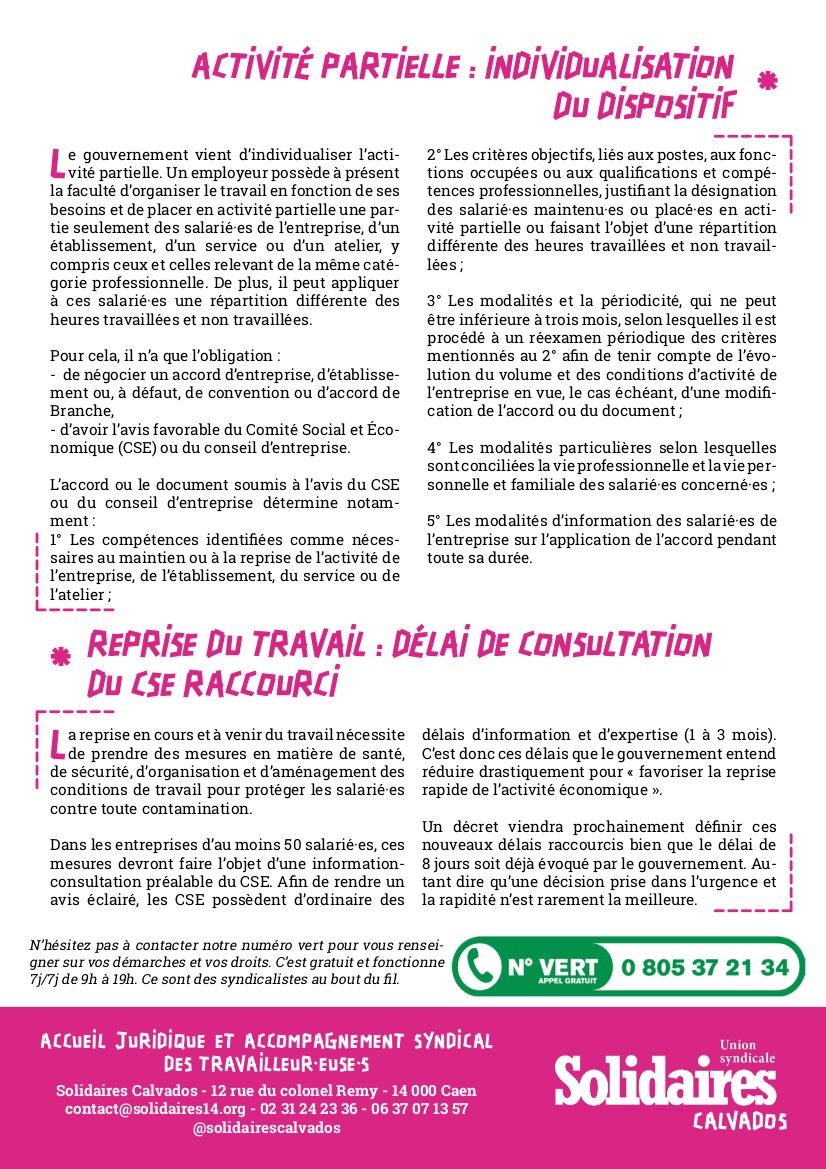 Bulletin Juridique #11 de Solidaires Calvados